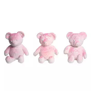 Фигурка Daniel Arsham Cracked Bear Figure, розовый