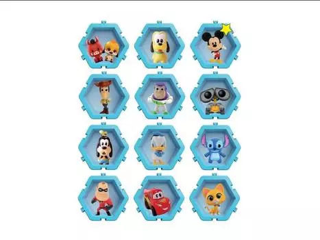 Фигурка Disney Nano Pods Wave 1 Box of 24 Random Pods Mattel