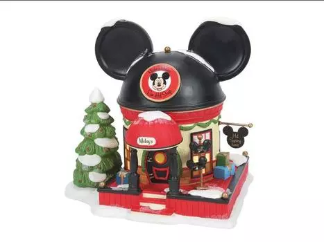 Фигурка Disney Village Mickey Mouse Ear Hat Shop Figurine Enesco, Llc