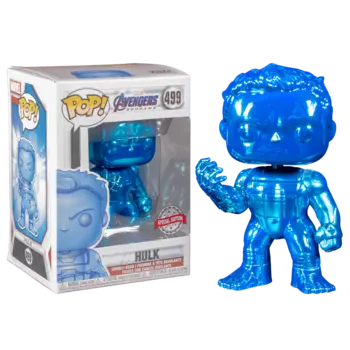 Фигурка Funko Pop! Avengers Marvel Endgame - W2 - Hulk (Blue Chrome)