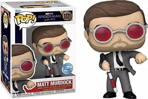 Фигурка Funko Pop Marvel: Daredevil TV-Matt Murdock Special Edition Exclusive Vinyl Multicolor Figure
