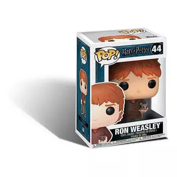Фигурка Funko POP! Movies: Harry Potter-Ron Weasley with Scabbers Toy