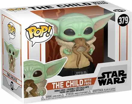 Фигурка Funko Pop! Star Wars: The Mandalorian - The Child With Frog (Grogu)