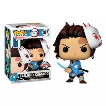 Фигурка Funko Pop! Убийца демонов 867 Танджиро Камадо с маской, специальное издание