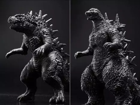 Фигурка Godzilla Minus One Movie Monster Series Godzilla (Odo Island Form) & Legendary Godzilla (Minus Color Ver.) Exclusive Figure Two-Pack Bandai Spirits