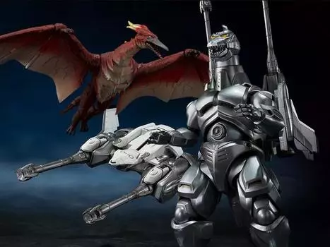 Фигурка Godzilla vs. Mechagodzilla II S.H.MonsterArts Mechagodzilla, Garuda & Fire Rodan (Makuhari Decisive Battle Ver.) Set Bandai Spirits