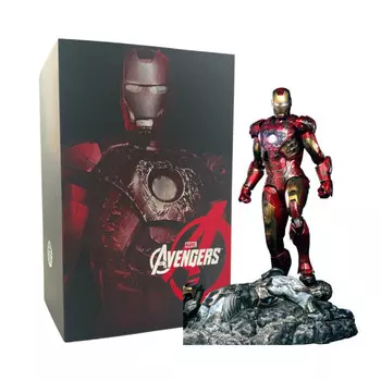 Фигурка Hot Toys The Avengers Battle Damaged Mark VII (Movie Promo Edition) MMS196