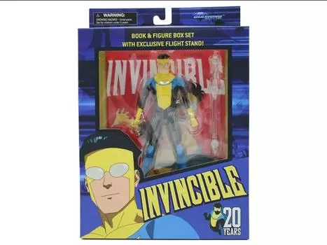 Фигурка Invincible Vol.1 Book and Figure PX Previews Exclusive Set Diamond Select Toys
