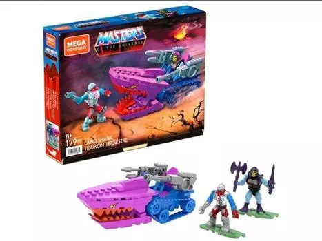 Фигурка Masters of the Universe: Origins Mega Construx Probuilder Land Shark Mattel