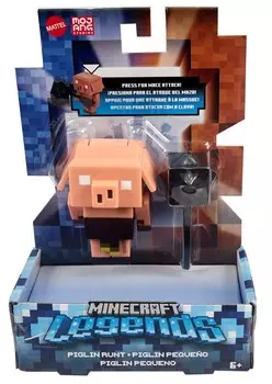 Фигурка Minecraft Legends 8 см — Piglin Runt GYR78 Mattel