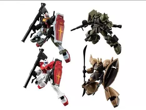 Фигурка Mobile Suit Gundam G Frame FA Real Type Selection Box of 10 Random Frame and Armor Sets Bandai Spirits