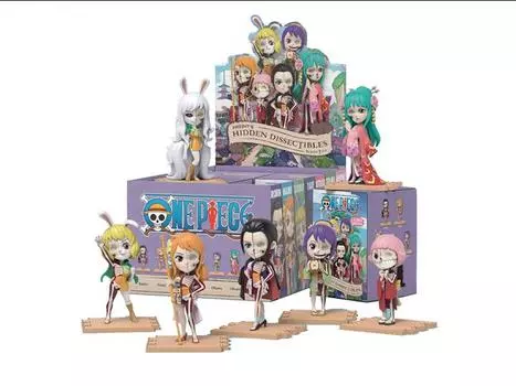 Фигурка One Piece Freeny's Hidden Dissectibles Funboxx Ladies Edition Box of 6 Random Figures Mighty Jaxx