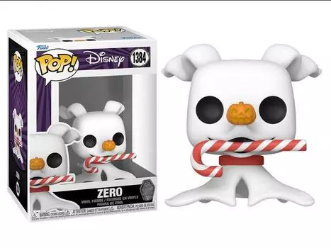 Фигурка Pop! Disney: The Nightmare Before Christmas 30th Anniversary Zero with Candy Cane Funko