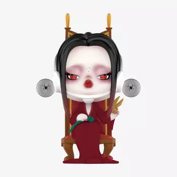 Фигурка Pop Mart Skullpanda x The Addams Family Series, Scarlet Morticia