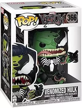 Фигурка POP Marvel: Venom - Venomized Hulk Funko Pop! Vinyl Figure (Bundled with Compatible Pop Box Protector Case) Mult