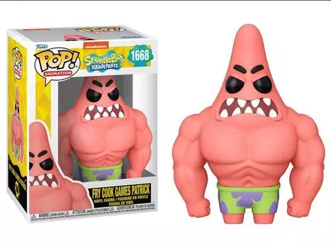 Фигурка Pop! TV: SpongeBob SquarePants 25th Anniversary - Fry Cook Games Patrick Funko