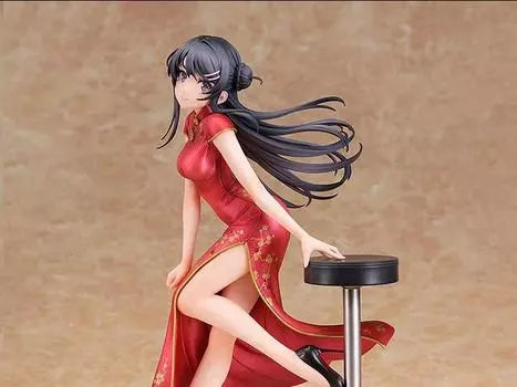 Фигурка Rascal Does not Dream of Bunny Girl Senpai Mai Sakurajima (Chinese Dress) 1/7 Scale Figure Wing