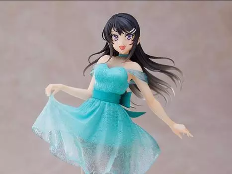 Фигурка Rascal Does Not Dream of Bunny Girl Mai Sakurajima (Clear Dress Ver.) Coreful Figure Taito