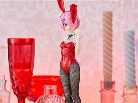 Фигурка Re:Zero Starting Life in Another World BiCute Bunnies Ram (Red Color Ver.) Furyu