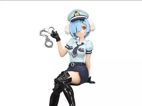 Фигурка Re:Zero Starting Life in Another World Rem (Inumimi Police Ver.) Noodle Stopper Figure Furyu