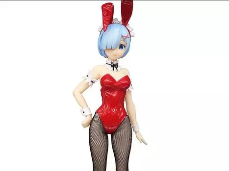 Фигурка Re:Zero Starting Life in Another World BiCute Bunnies Rem (Red Color Ver.) Furyu
