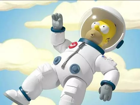 Фигурка The Simpsons ULTIMATES! Deep Space Homer Figure Super7