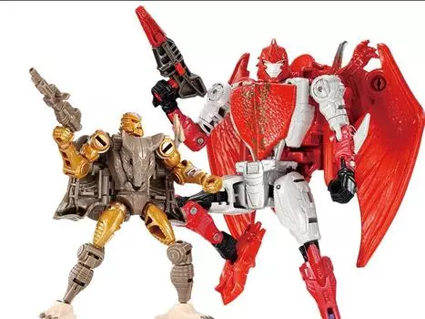Фигурка Transformers: Beast Wars BWVS-05 Rattrap vs Terrorsaur (Premium Finish) Two-Pack Takara Tomy