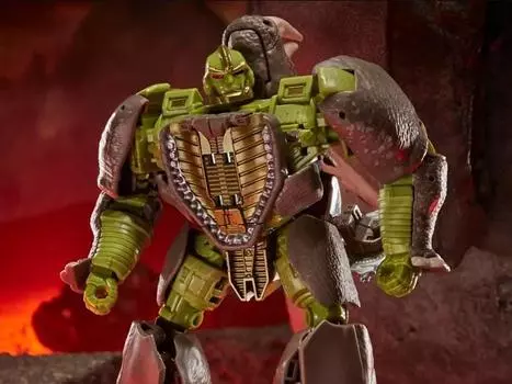 Фигурка Transformers War for Cybertron: Kingdom Voyager Rhinox Takara Tomy