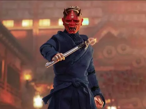 Фигурка Undead Ninja Army Oni Mask 1/12 Scale Figure (Dark Blue Ver.) Edstar Studio