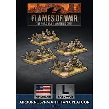 Фигурки Flames Of War: Parachute 57Mm Anti-Tank Platoon (Plastic)