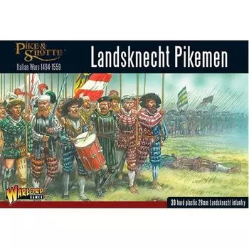 Фигурки Landsknechts Pikemen Warlord Games