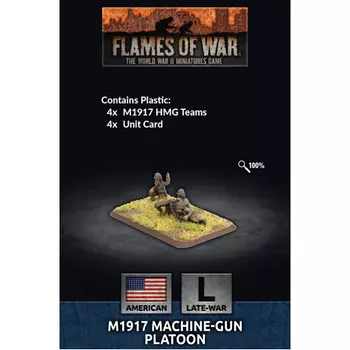 Фигурки M1917 Machine-Gun Platoon (Late War X12 Figures Plastic)