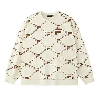 FILA FUSION Толстовка FOB унисекс в античном стиле, белая