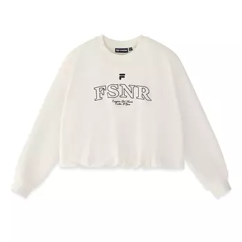 FILA FUSION Женская толстовка Cloud White