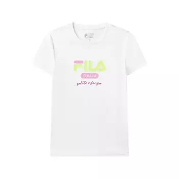 FILA Футболка женская белые