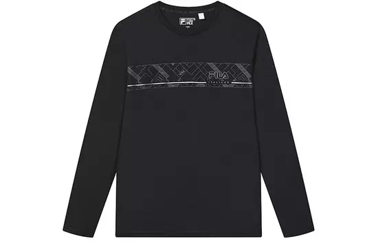 ФИЛА Мужская футболка FILA, цвет Black