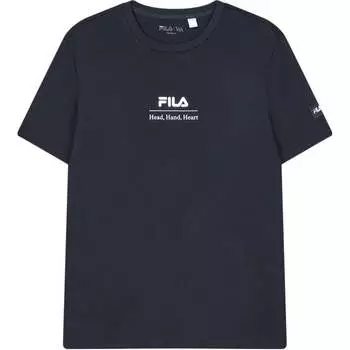 ФИЛА Мужская футболка FILA, цвет Black
