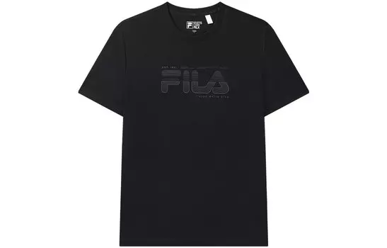 ФИЛА Мужская футболка FILA, цвет Black