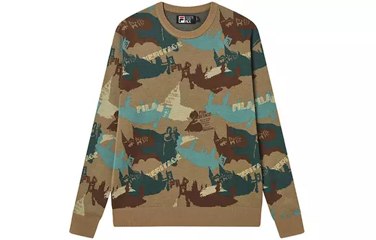 ФИЛА Мужской свитер FILA, цвет AlloverPrint