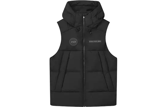 ФИЛА Мужской жилет FILA, цвет Black