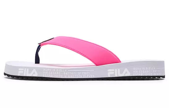 Шлепанцы и сланцы FILA Core Fashion Slippers 'Pink White' Women's