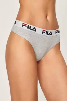 Фила - Стринги Fila, серый