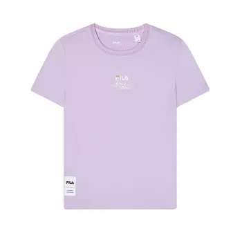 ФИЛА Женская футболка FILA, цвет Autumn cherry blossoms