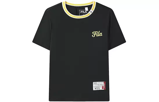 ФИЛА Женская футболка FILA, цвет Black