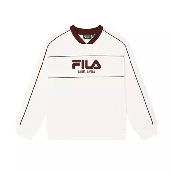 FILA Женская толстовка Cloud White