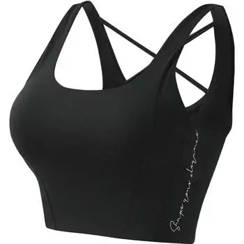 ФИЛА Женский Бюстгальтер FILA, цвет Black