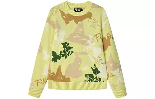 FILA Женский кашемировый свитер, цвет AlloverPrint