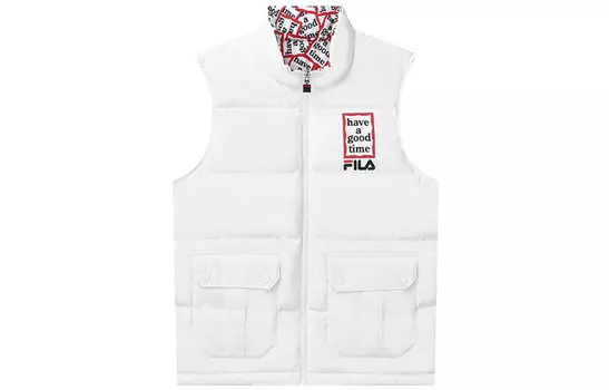 ФИЛА Женский Жилет FILA, цвет White