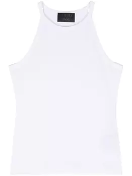 Filippa K топ с вышитым логотипом, белый