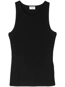 Filippa K топ в рубчик, черный